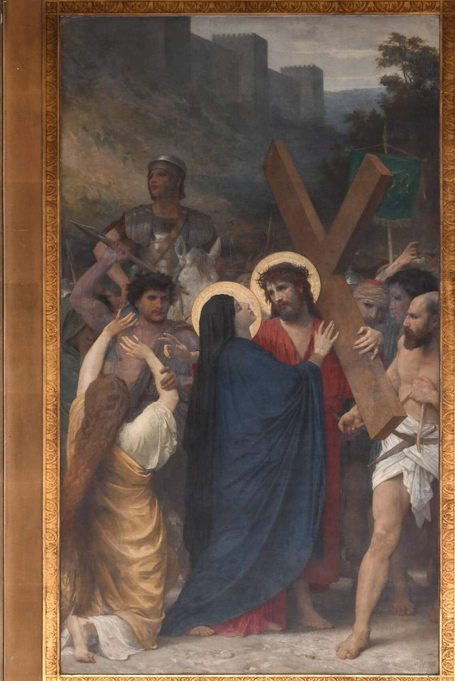 Le Christ rencontre sa mère sur le chemin du Calvaire, William Bouguereau, 1888