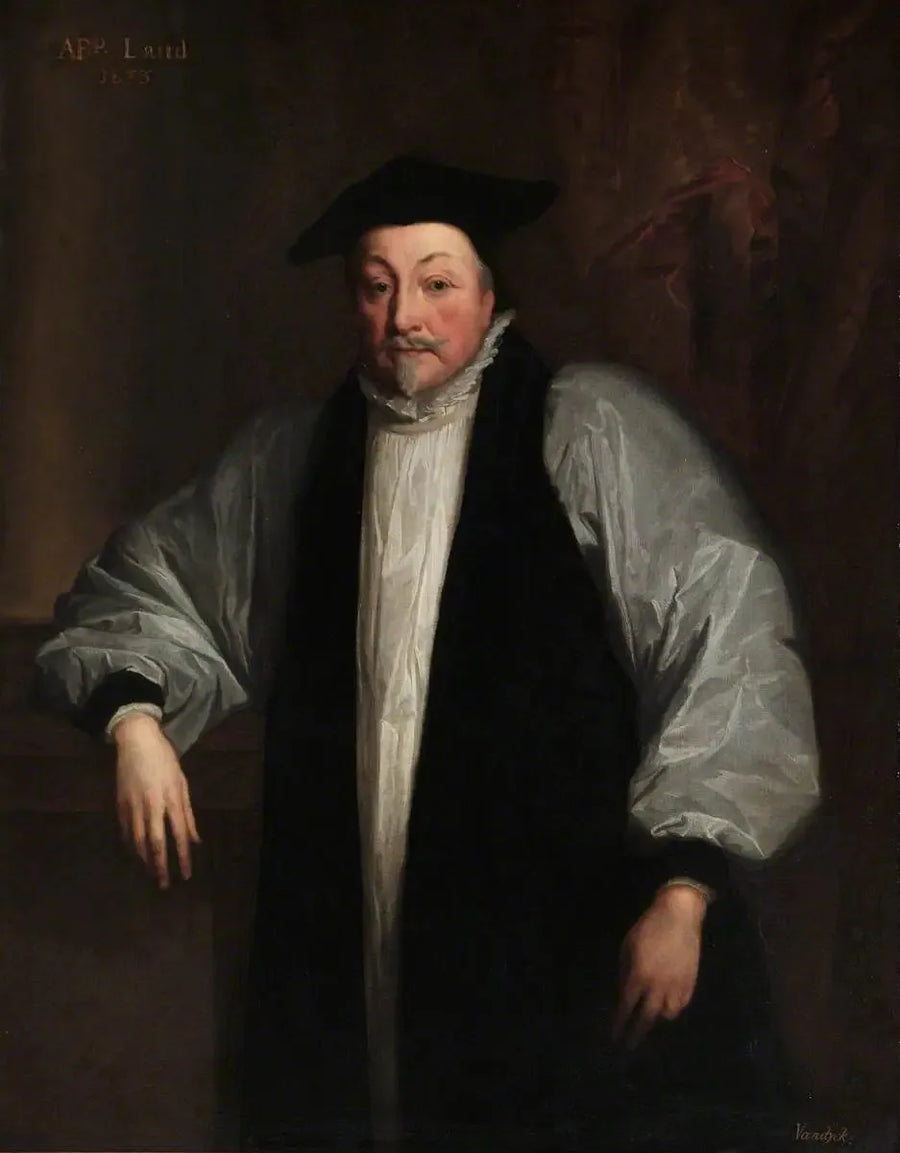 ウィリアム・ロウ（1573年–1645年）、カンタベリー大司教 - アントワーヌ・ヴァン・ダイク

Source:
William Laud (1573–1645), archevêque de Canterbury - Antoine van Dyck