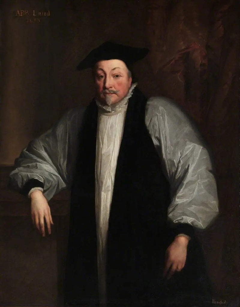 ウィリアム・ロウ（1573年–1645年）、カンタベリー大司教 - アントワーヌ・ヴァン・ダイク

Source:
William Laud (1573–1645), archevêque de Canterbury - Antoine van Dyck