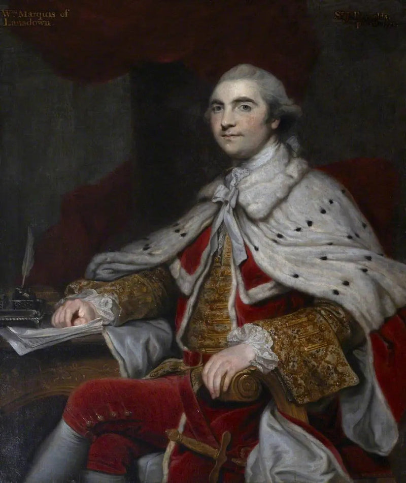 ウィリアム・ペティ、シェルバーン伯爵、第1代ランズダウン公爵（1737-1805） - ジョシュア・レイノルズ
