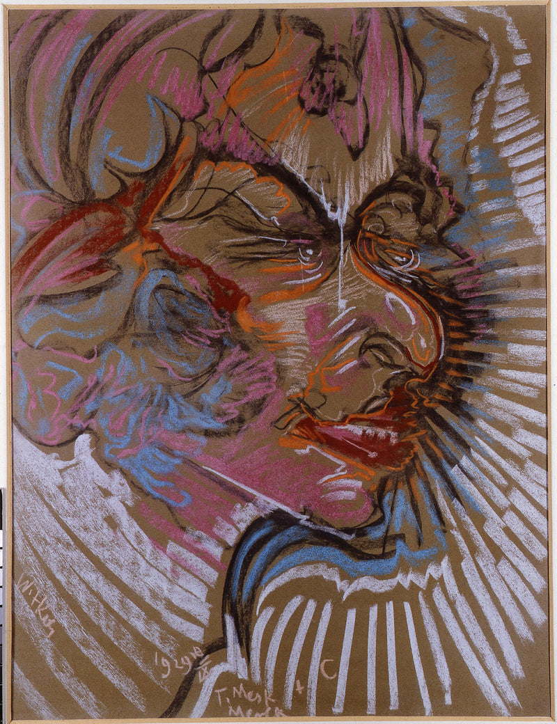 Portrait de Nena Stachurska - Stanisław Ignacy Witkiewicz