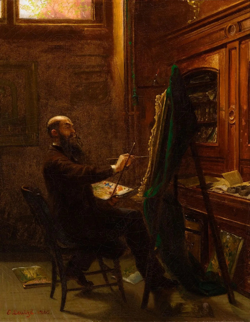 テンス・ストリートのスタジオにいるウォージントン・ウィットレッジ - エマニュエル・ロイツェ

Source:
Worthington Whittredge dans son studio de Tenth Street - Emanuel Leutze