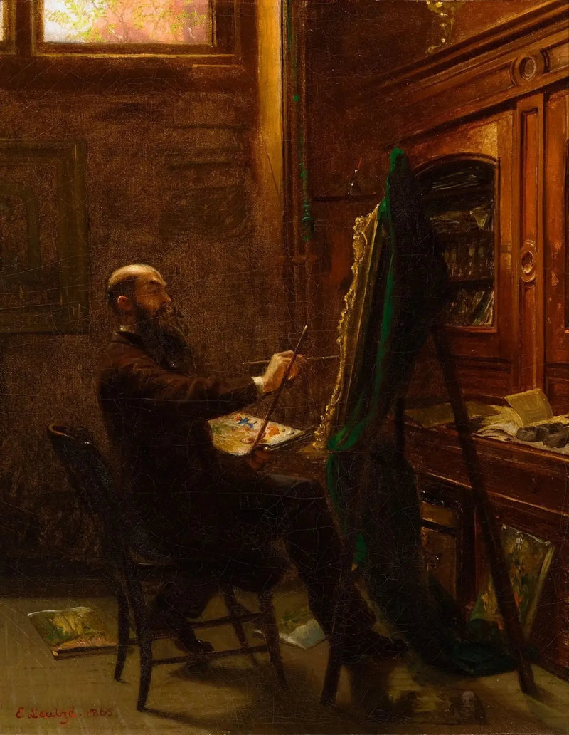 テンス・ストリートのスタジオにいるウォージントン・ウィットレッジ - エマニュエル・ロイツェ

Source:
Worthington Whittredge dans son studio de Tenth Street - Emanuel Leutze